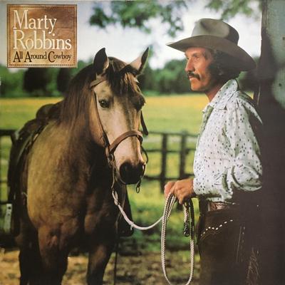LP Record MARTY ROBBINS - All Around Cowboy CBS83917 CBS 1979 UK Folk Used