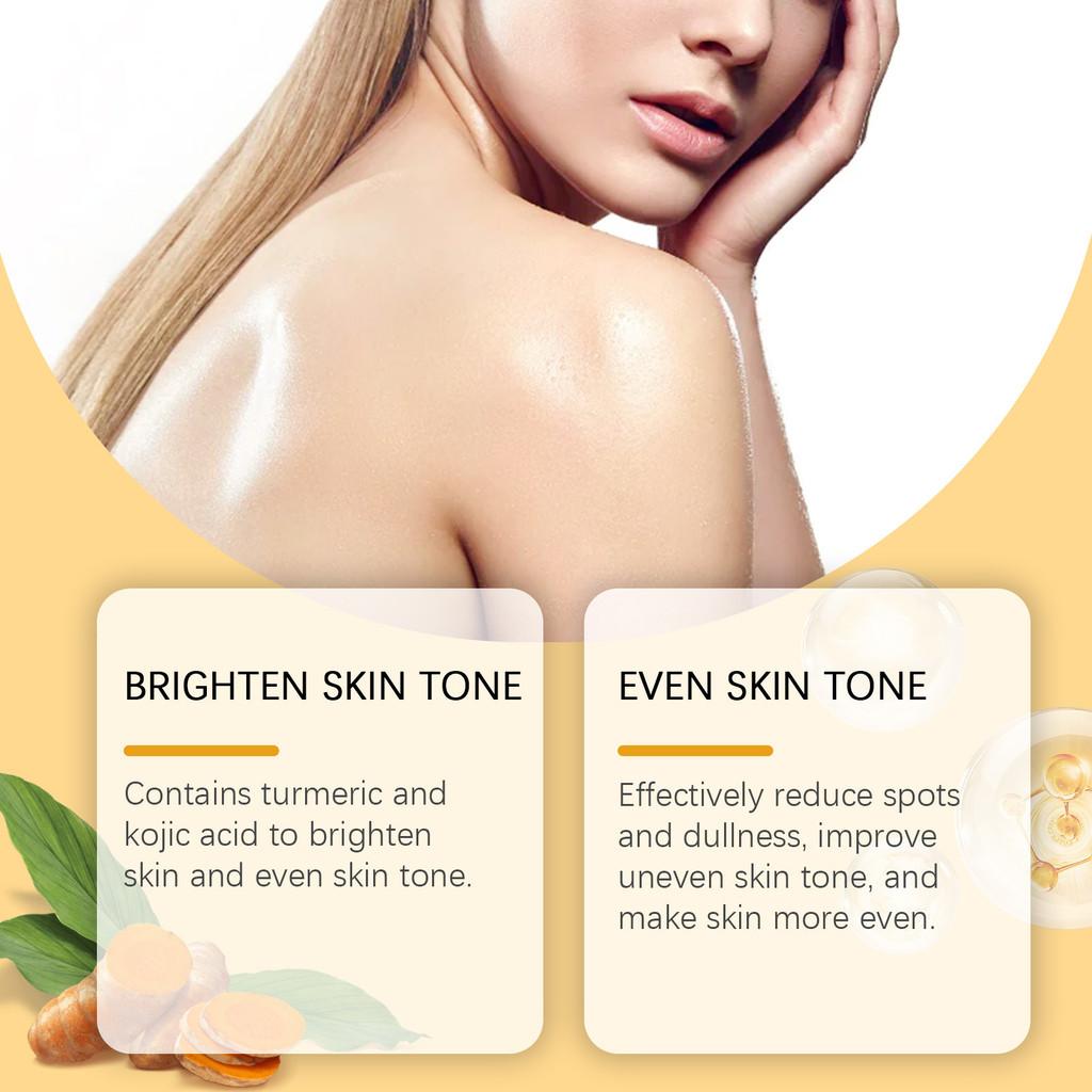 Oceaura Gentle Cleansing Exfoliating Moisturizing Turmeric Soap For Radiant Skin