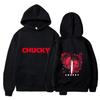 Horror movie themed hoodie, Harajuku hip-hop street style men's autumn and winter hooded sweatshirt pullover