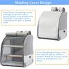 Light Weight Bird Travel Cage Backpacks With Ventilated Window And Side Pockets For Outdoor Activity