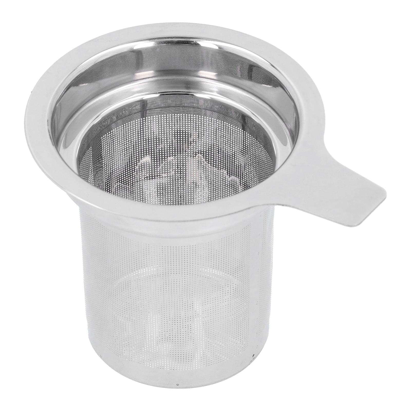 

Stainless Steel Tea Filter Infuser Basket Loose Leaf Fine Mesh Tea Strainer Teaware
