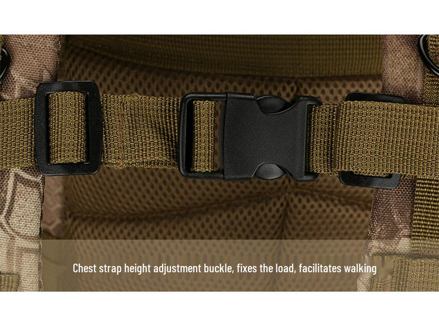 Military Tactical Backpack - Outdoor Mountaineering and Camping Gear, Sports, and Travel Bag