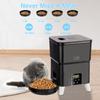 Automatic Pet Feeder For Cats Button Smart Slow Dog Feeder With Large Capacity Timing Cat Dry Food Dispenser Feeding Bowl