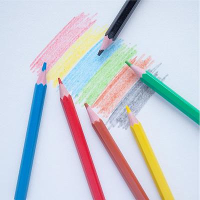 6 Kolorów 3,5 cala Mini Krótkie Kredki Kolorowe Dla Dzieci Uczniów Szkoły Podstawowej Rysowanie Kolorowanie Zestaw Pisaków Artykuły Papiernicze Szkolne