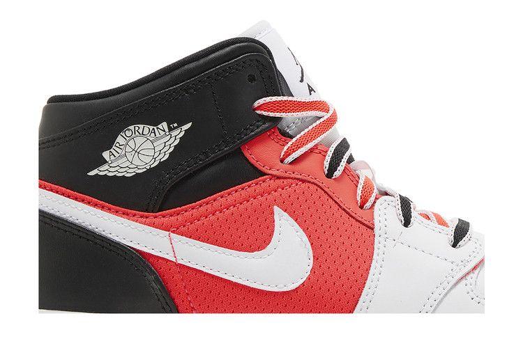 Air Jordan 1 Mid SE GS 'White Infrared'