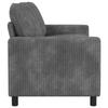 Sofa Light Grey 156 X 81 X 87.5 Cm Polyester