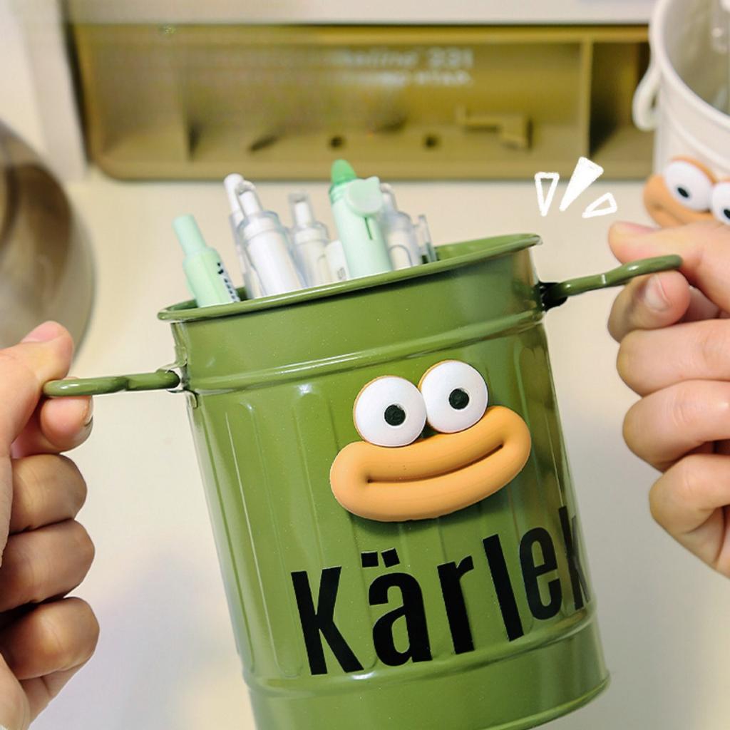 Fun Storage Box Large Capacity Pen Containers Students Household Office Desktop Mini Bins Organizers Creative Fashion Cute Ins