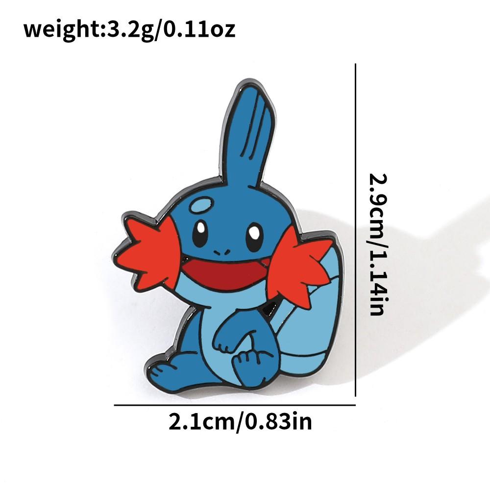 

Japanese Cartoon Anime Pokémon Pokémon Metal Badge Pokémon Alloy Brooch Pin