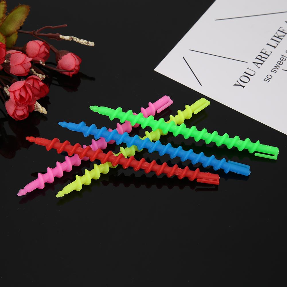 Hair Perm Rods Spiral Hair Perm Rods DIY Plastic Hair Rods Curlers Heatless Hair Curling Rods for Hair Styling