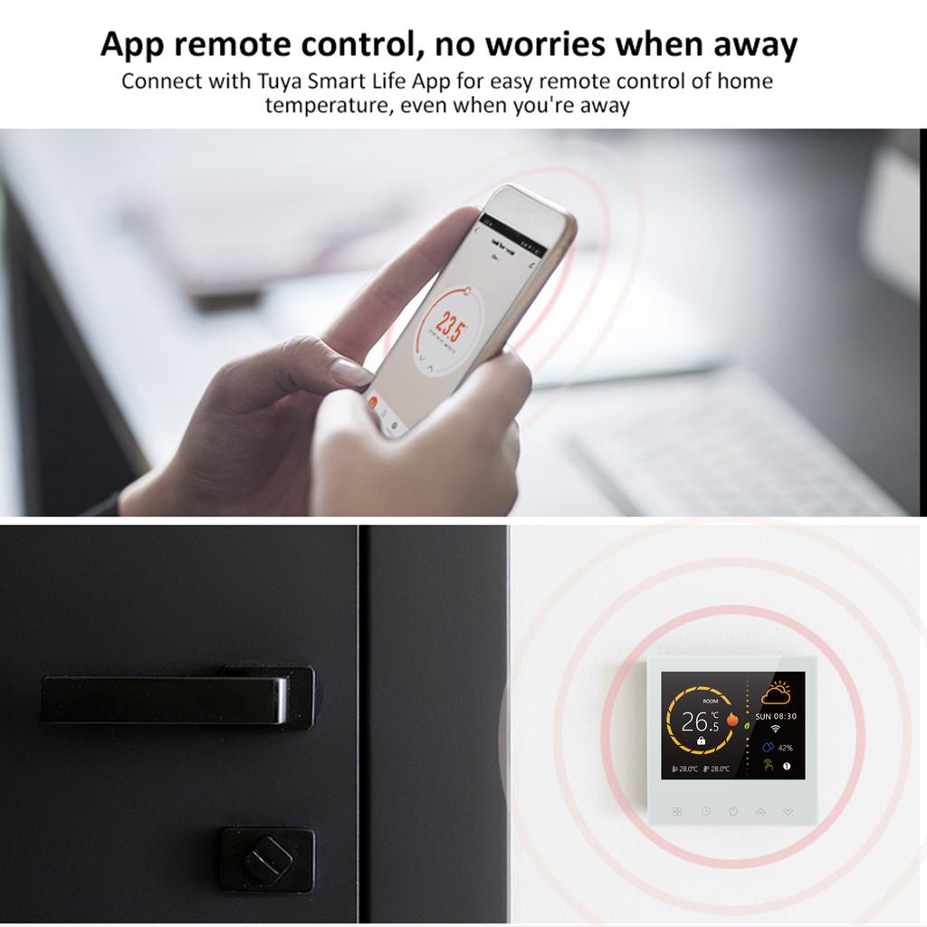 Smart Thermostat Wireless-Fidelity WaterCelsiusFloor Heating Controling Panel Programmable