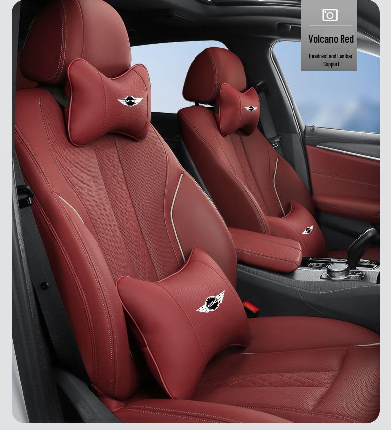 Supporto lombare e cuscino per poggiatesta BMW Mini per Cooper F54 F55 F56 F60 - Decorazione Interna