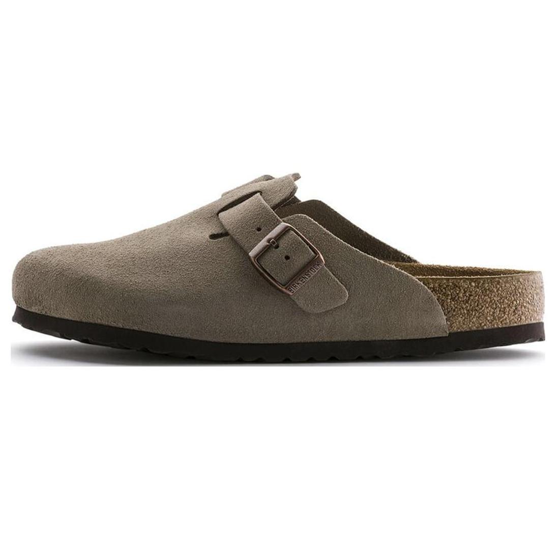 Boston Birkenstock Soft Foot Bed  Taupe  560773 37