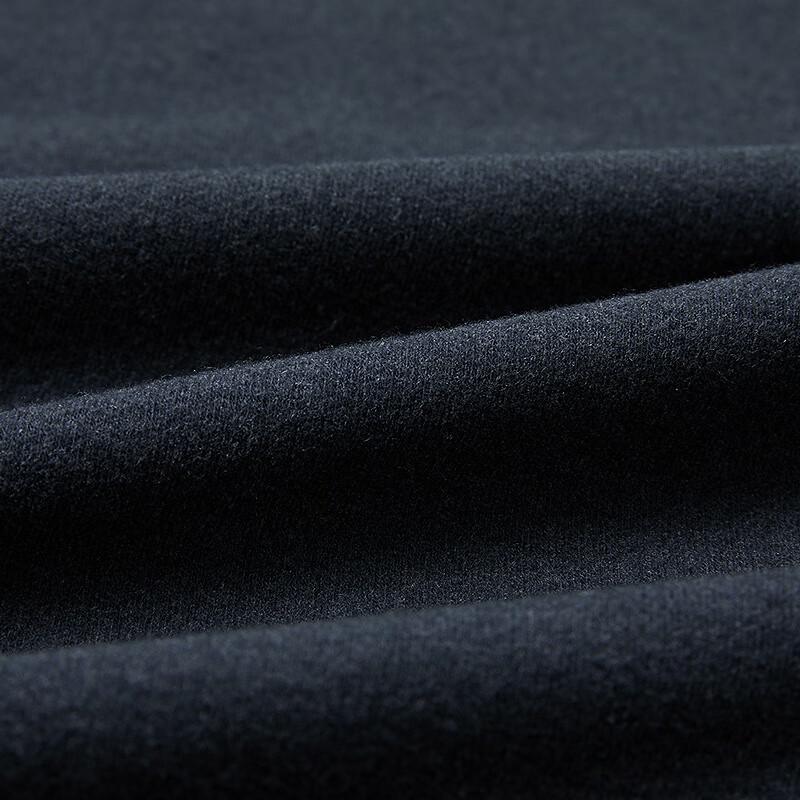 HLA Men's Soft Brushed Thermal Underwear Set Round Neck