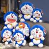 Anime Doraemon Cake Popcorn Plush Toy Kawaii Japanese Style Dessert Series Stuffed Doll Cuddly Pillow Toys Cartoon Birthday Gift