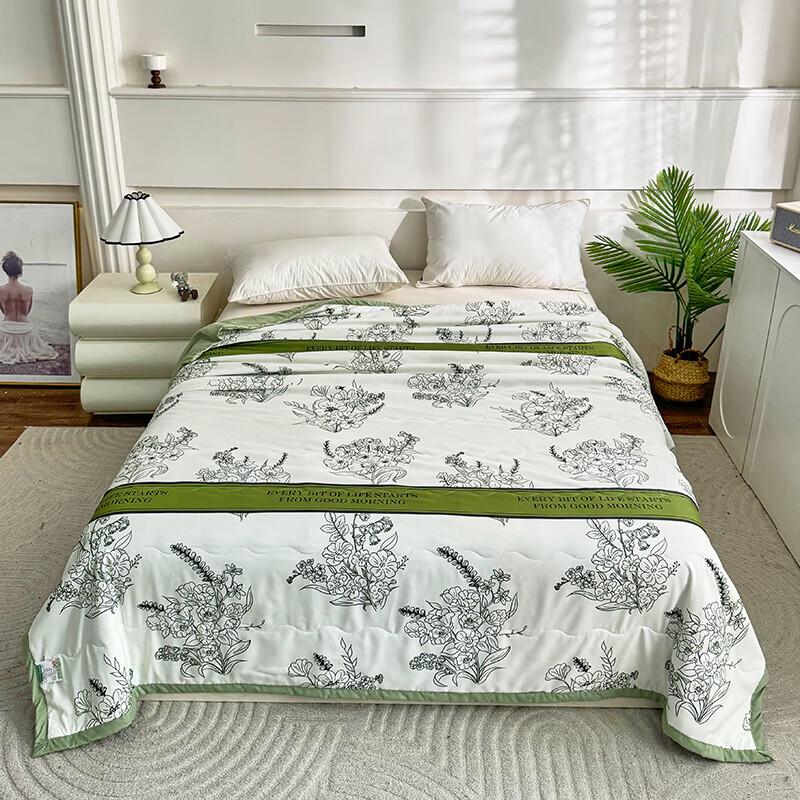 HLLTON MEIJU Cloud Soft Washed Cotton Summer Quilt