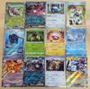 Pokemon Card 12 Holo Cards 24 Normal Cards Set /