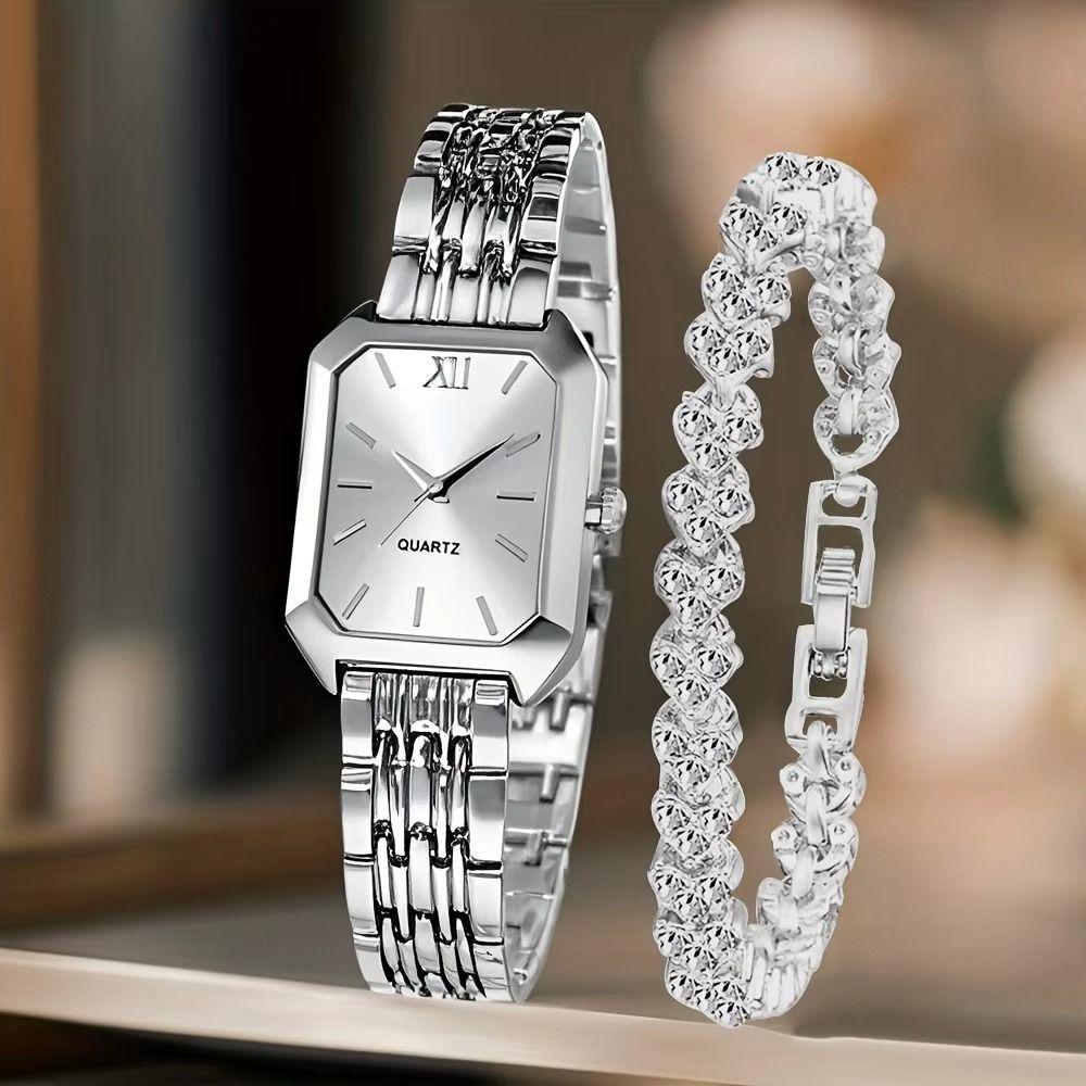 Fashion Women Quartz Watch Rectangle Ladies Wristwatches Girls Clock Festival Gift