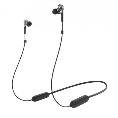 Audio Technica ATH-CKS660XBT GM bezdrátová sluchátka bluetooth Heavy Bass SOLID BASS s mikrofonní pistolí Kovová ATH-CKS660XBT GM