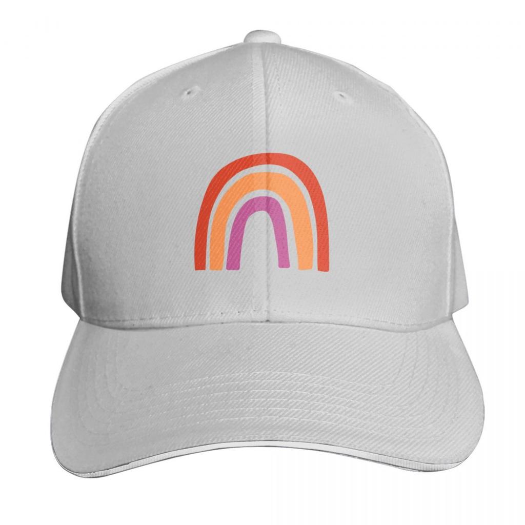 WLW Rainbow Baseball Cap Visor Anime Snap Back Hat New In Hat Womens Beach Unisexs