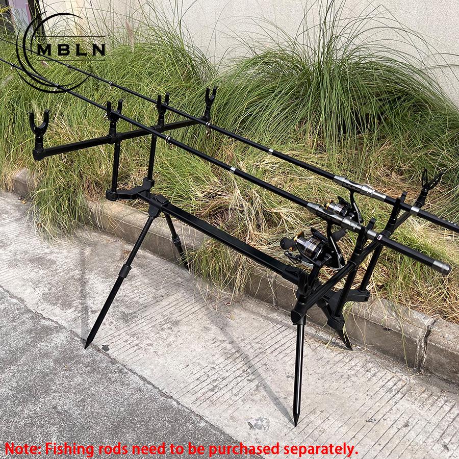 MBLN4 Adjustable Folding Aluminum Carp Fishing Rod Holder