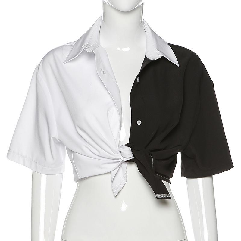 Buy Summer Women's Lapel Cardigan Crop 