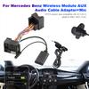 Adapter wiązki radia stereo AUX IN Audio MP3 Music Adapter samochodowy Bluetooth-kompatybilny zestaw stereo dla Mercedes-Benz W169 W245 W203