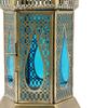 Moroccan Lamp Large Turquoise