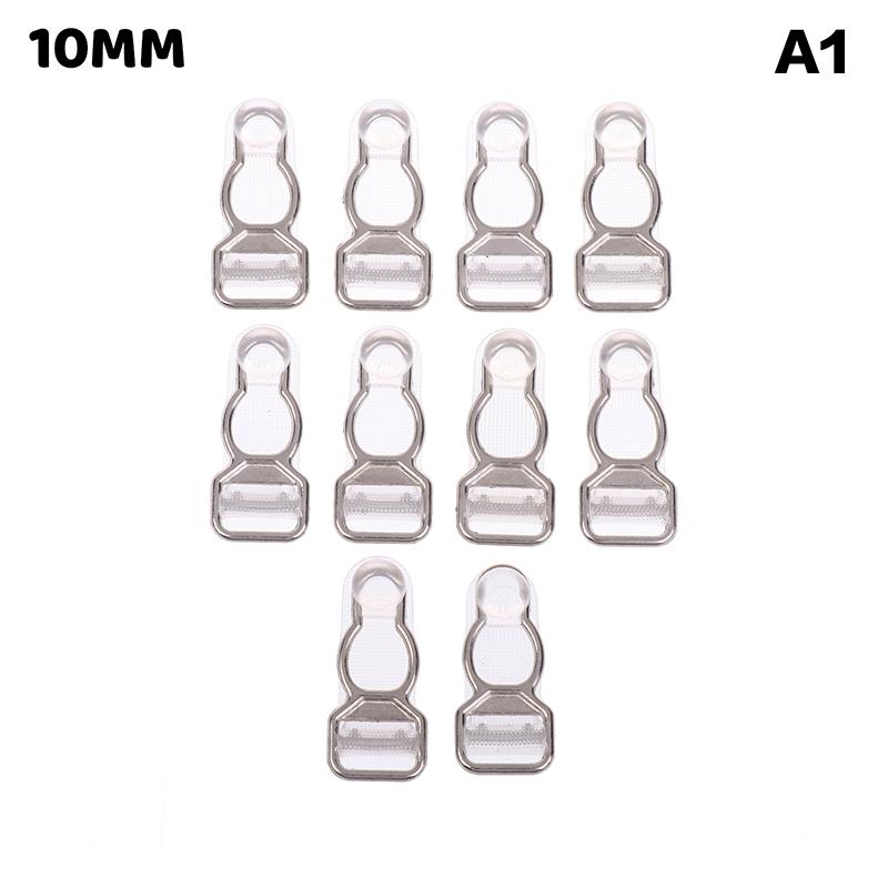 10Pcs 10/12/15/18Mm Metal Adjust Buckle For Corset Leg Garter Belt Clip Hook Suspender Ends Buckles Hosiery Stocking Grips