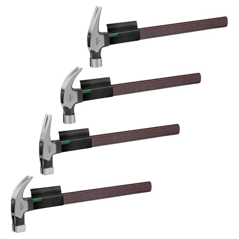 Multifunctional Steel Hammer with Automatic Nail Suction Non Slip Grip for Woodworking and Home Repair