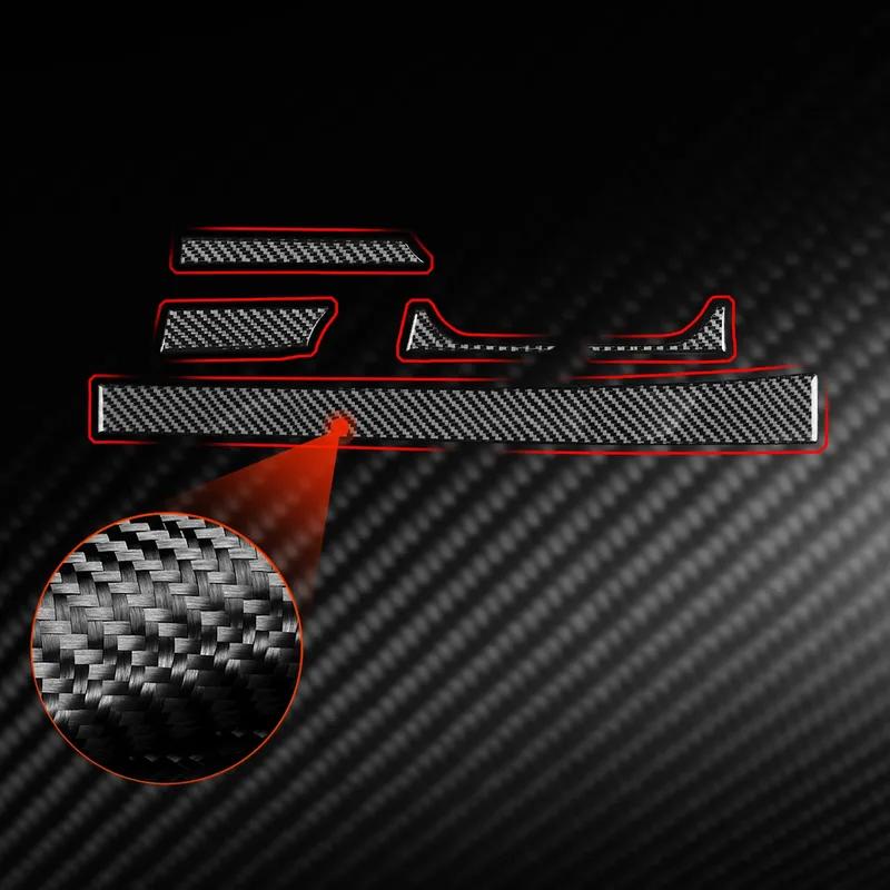 For Chevrolet Camaro 2016 2017 2018     Dashboard Set Carbon Fiber Interior Car Accessories Cover Stickers Trim