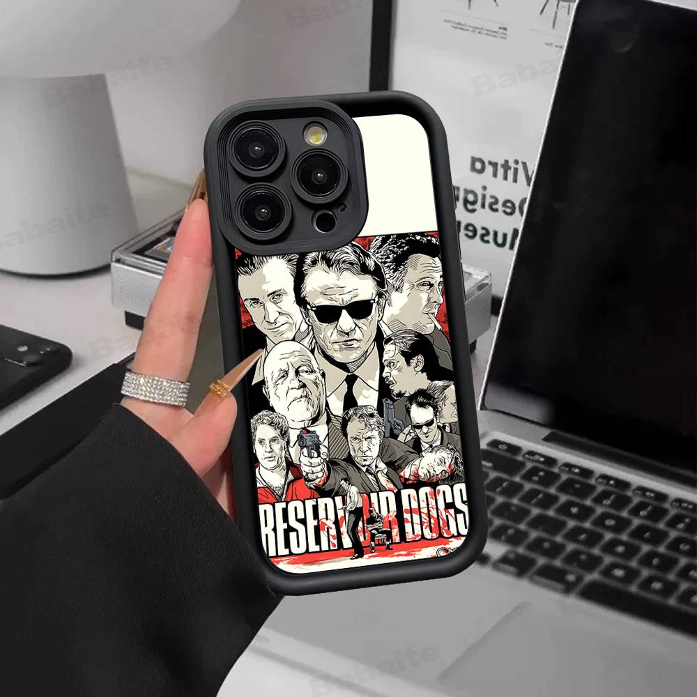 

Crime Movie Reservoir-Dog Phone Case For IPhone 16 15 14 Plus 13 12 11 17 Pro Max Pro Soft Cover iPhone 17pro max