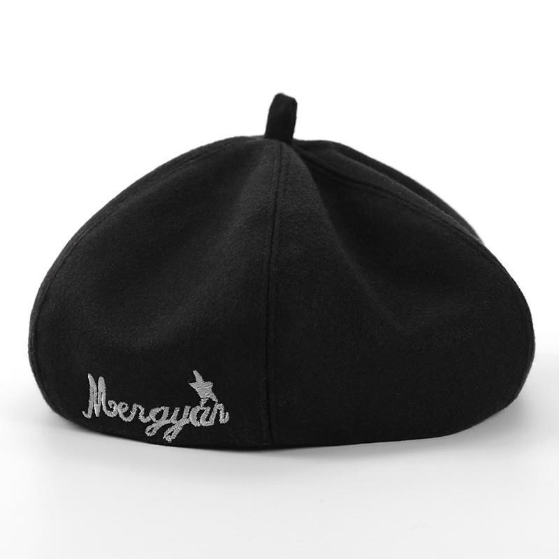 

Autumn and Winter Women s Solid Color Corduroy Beret Fashionable Outdoor Warm Pumpkin Hat Artistic Painter Hat One size