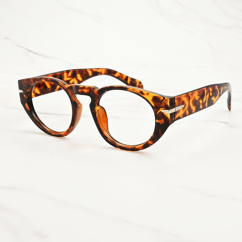 Classic Brand Design Retro Round Men Myopia Glasses Prescription Nearsight Anti Blue Light Women Short Light Optical Eyewear