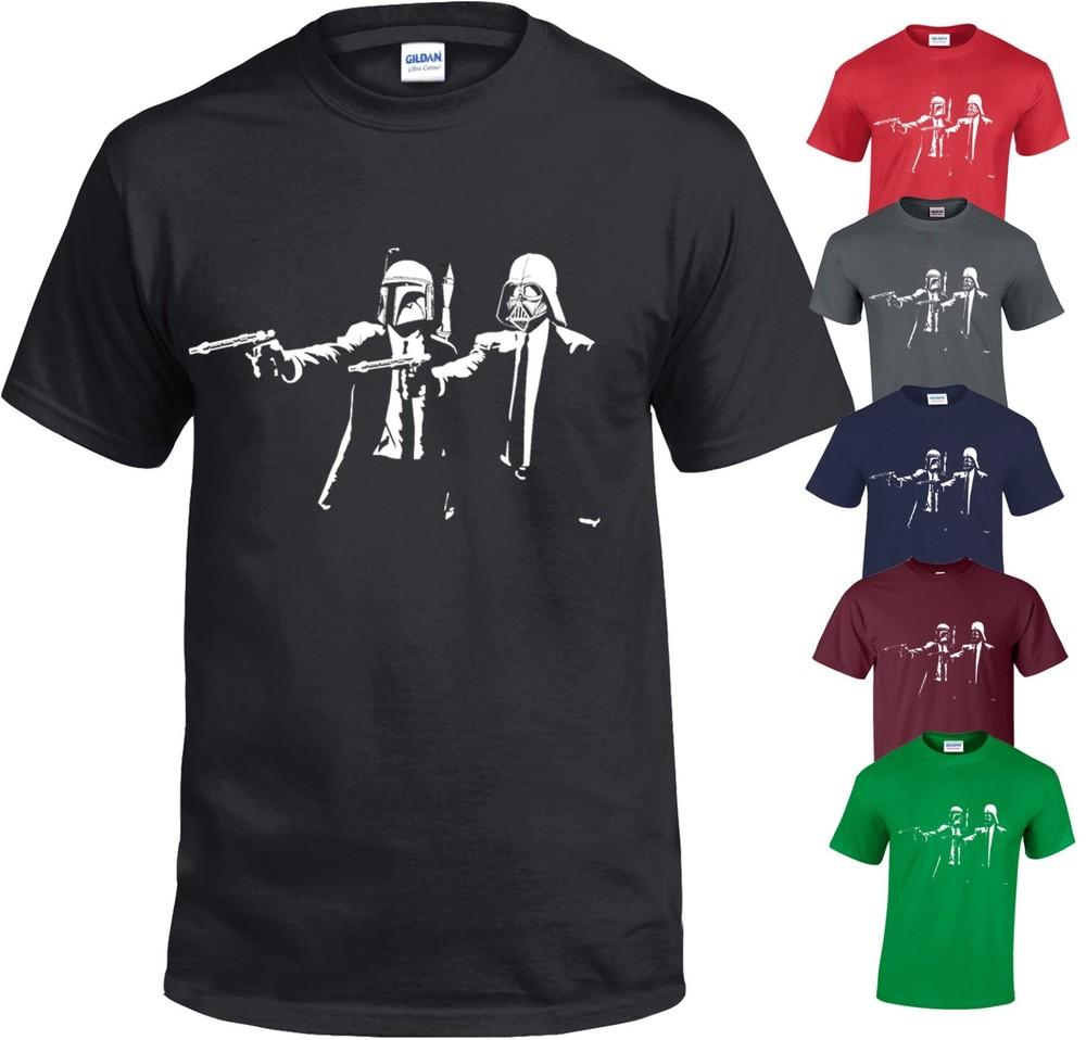 

BANKSY Vader Pulp Fiction Star Wars Funny Gift Vintage Parody S-5XL T-Shirt top L