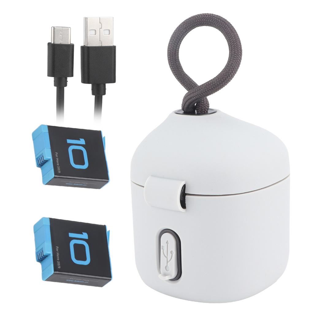 TELESIN Multifunction Charger for Hero 910 Sports Camera High Capacity Camera Battery