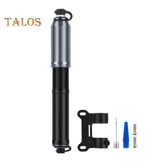 

Мини-велосипедный насос с креплением иглы 160 фунтов на кв. дюйм, высокое давление, сверхпрочный, для накачивания шин горного велосипеда, шоссейный, портативный воздушный насос чёрный