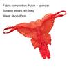 Panties Sexy G-string Butterfly Hollow Spandex T-Back Crotchless Women Briefs for Sleeping