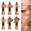Multifunctional Liquid Blush Face Contour Highlight Eye Shadow Stick Durable Waterproof Silky All-in-one Creamy Texture