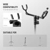 NEEWER Microphone Boom Arm, Microphone Boom Pole Support Holder with 58" Studs, for Light Stands, Microphone Stands, C-Stands, Metal, Non-Slip, DSLR
