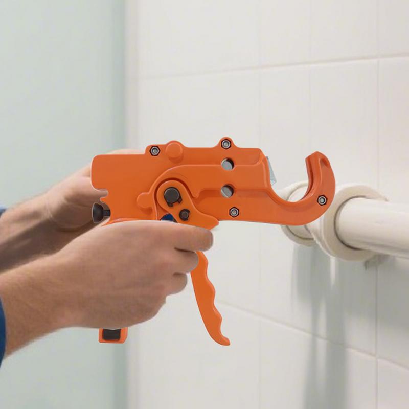 PVC Ratchet Pipe Cutter Water Tube Tubing Hose Cutter Scissor Knife PVC Tubing Shears For PVC PPR Pipe Maintenance