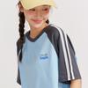 Desa Girls' Youth Fashion Contrast Raglan Short Sleeve T-Shirt