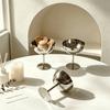 Trendy Stainless Steel High-Stem Pudding Cup for Desserts and Ice Cream