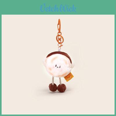 Octopus Hand Grabbed Pancake Plush Keychain With Pull Open Design For Students And Gift Giving