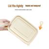 750ml Rectangular Degradable Corn Starch Food Containers