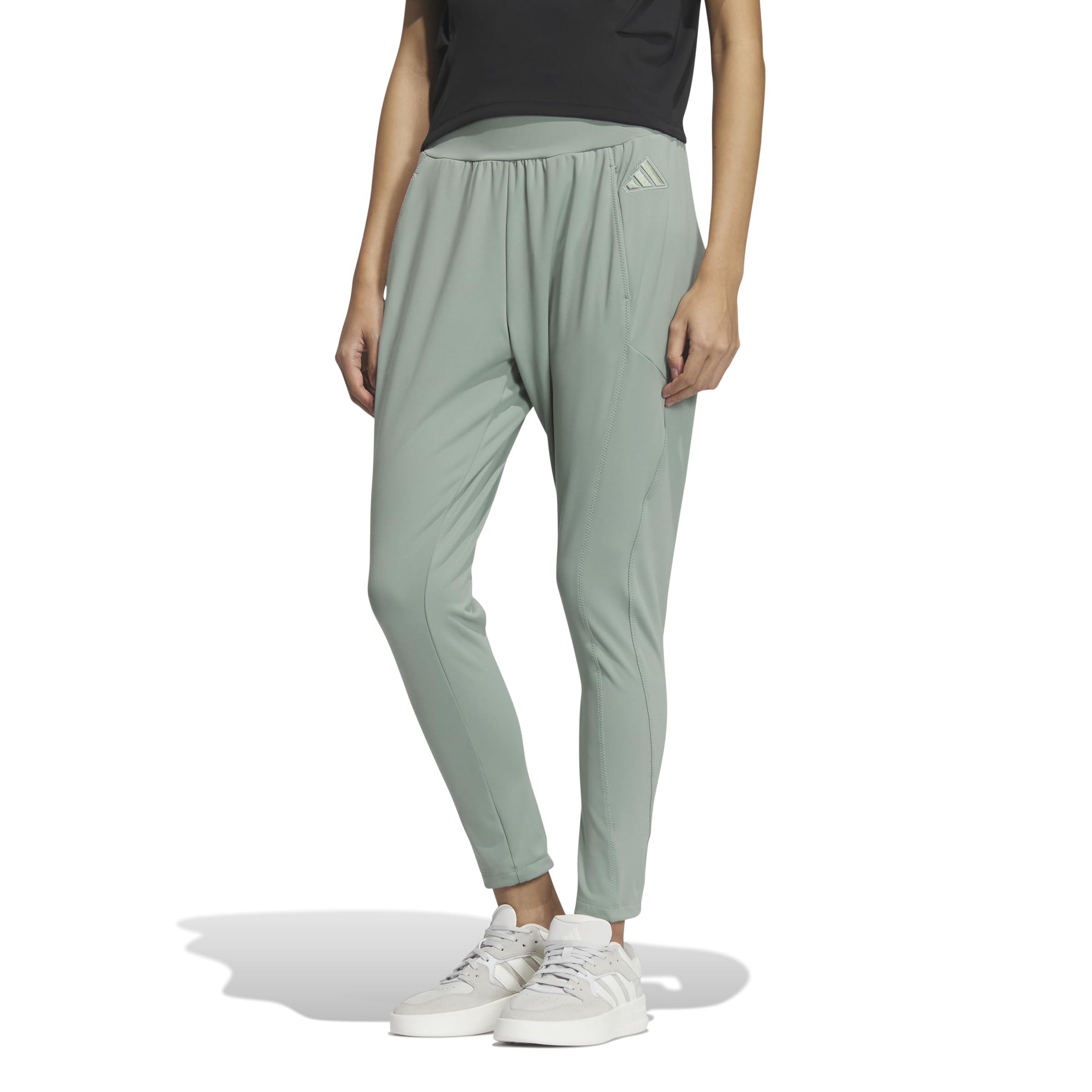 

Adidas Lux AC Ankle Pants KQD92 Silver Green Women s (JP0037)