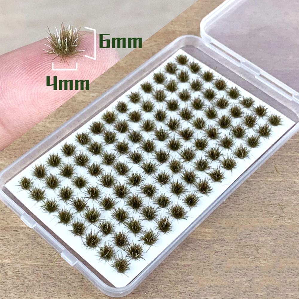 Mutlicolor Simulation Grass Nest Model Sand Scene DIY Material Realistic Grass Tuft Miniature Grass Bushes Plant Cluster Scenery
