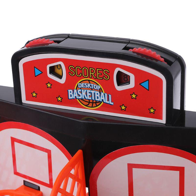 Desktop Basketball Shooting Game Toy Table Finger Ejection Basketball Court Shooting Stress Reliever