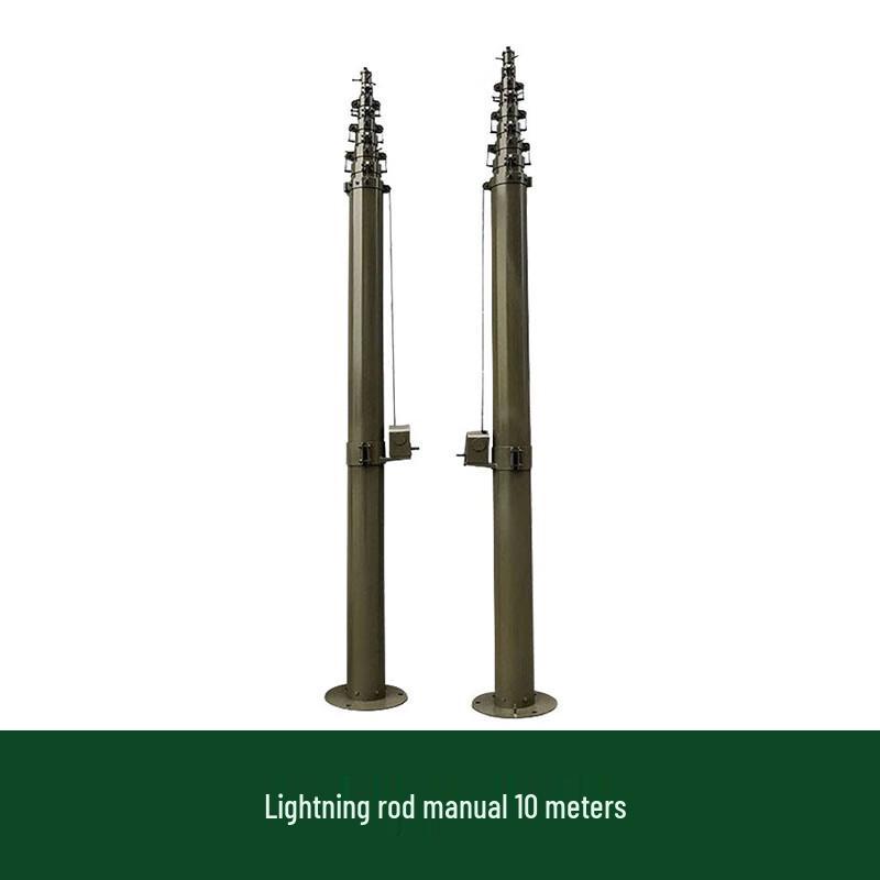Portable Telescopic Manual Lightning Rod