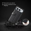 For Honor 500 5G Case Genuine Split Leather Phone Cover with Wallet Stand