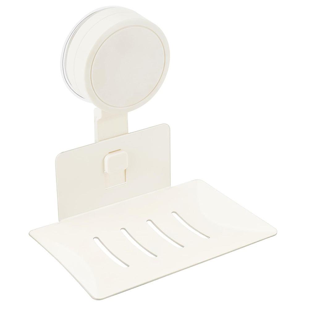 Suction Cup Soap Sponge Holder No Punch Soap Tray Portable Soap Dish for Shower for Bathroom